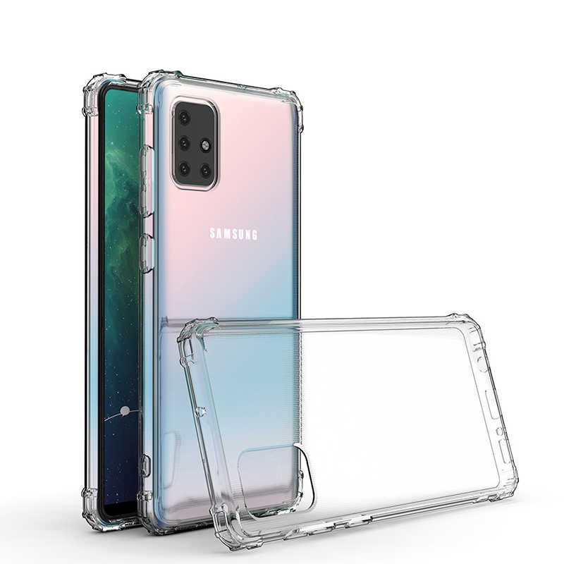 [RNZ-TA33823] Samsung Galaxy A51 Uyumlu Kılıf Zore Nitro Anti Shock Silikon
