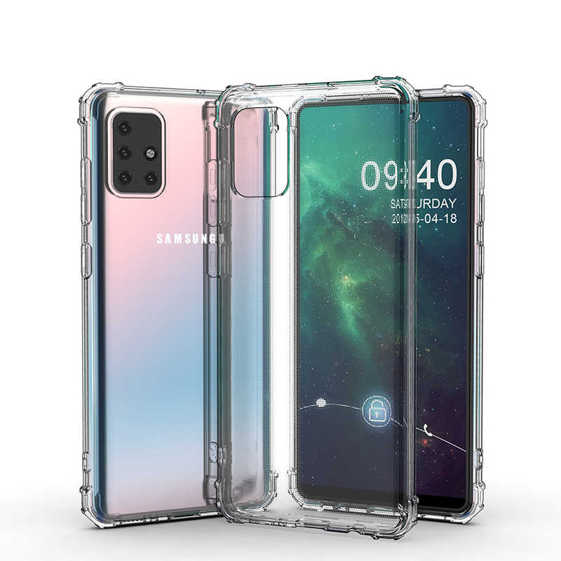 [RNZ-TA33824] Samsung Galaxy A71 Uyumlu Kılıf Zore Nitro Anti Shock Silikon