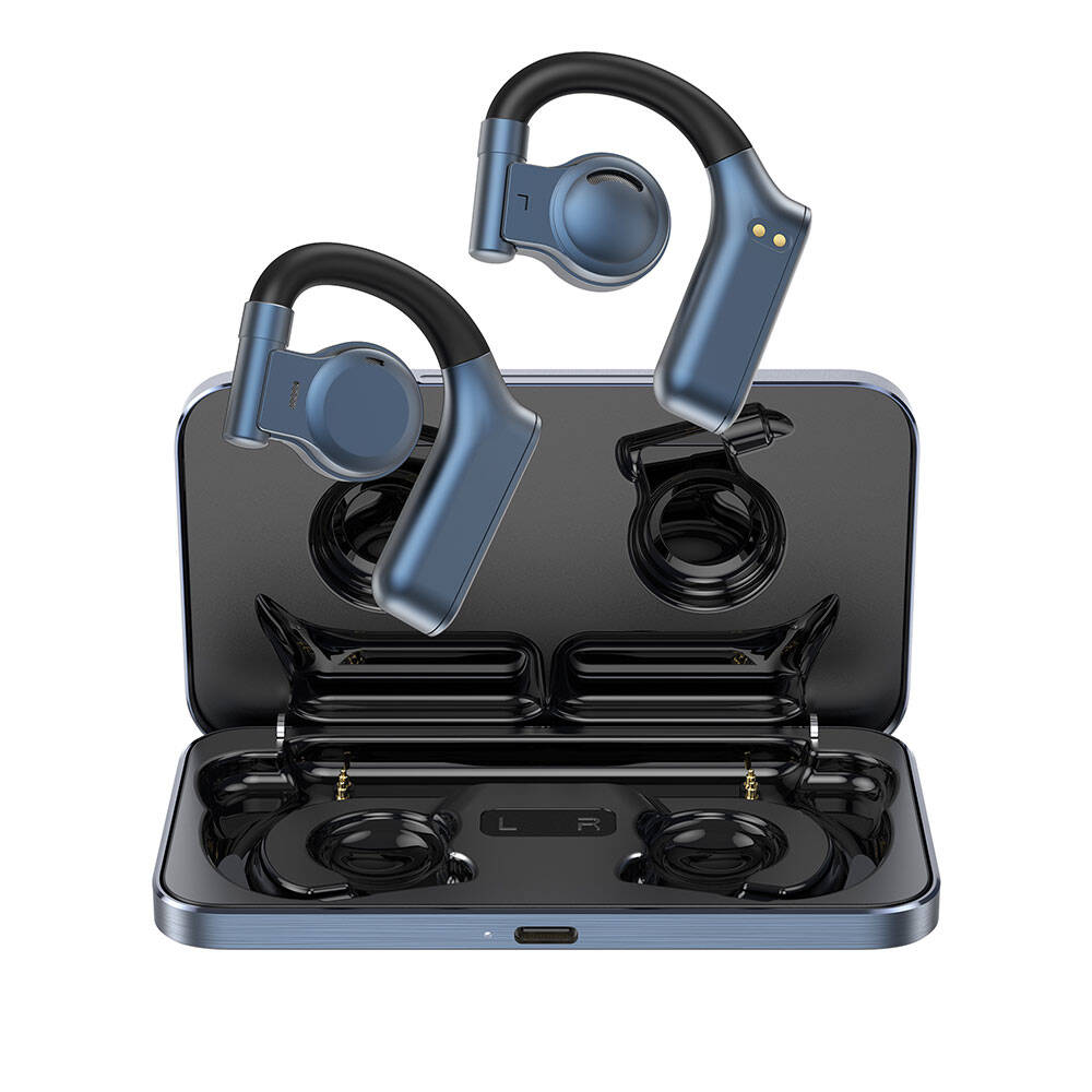 [RNZ-TA97970] Wiwu T18 Clera Sound Serisi Serbest Ayarlanabilir Kulak İçi Bluetooth 5.2 Kulaklık (Mavi)
