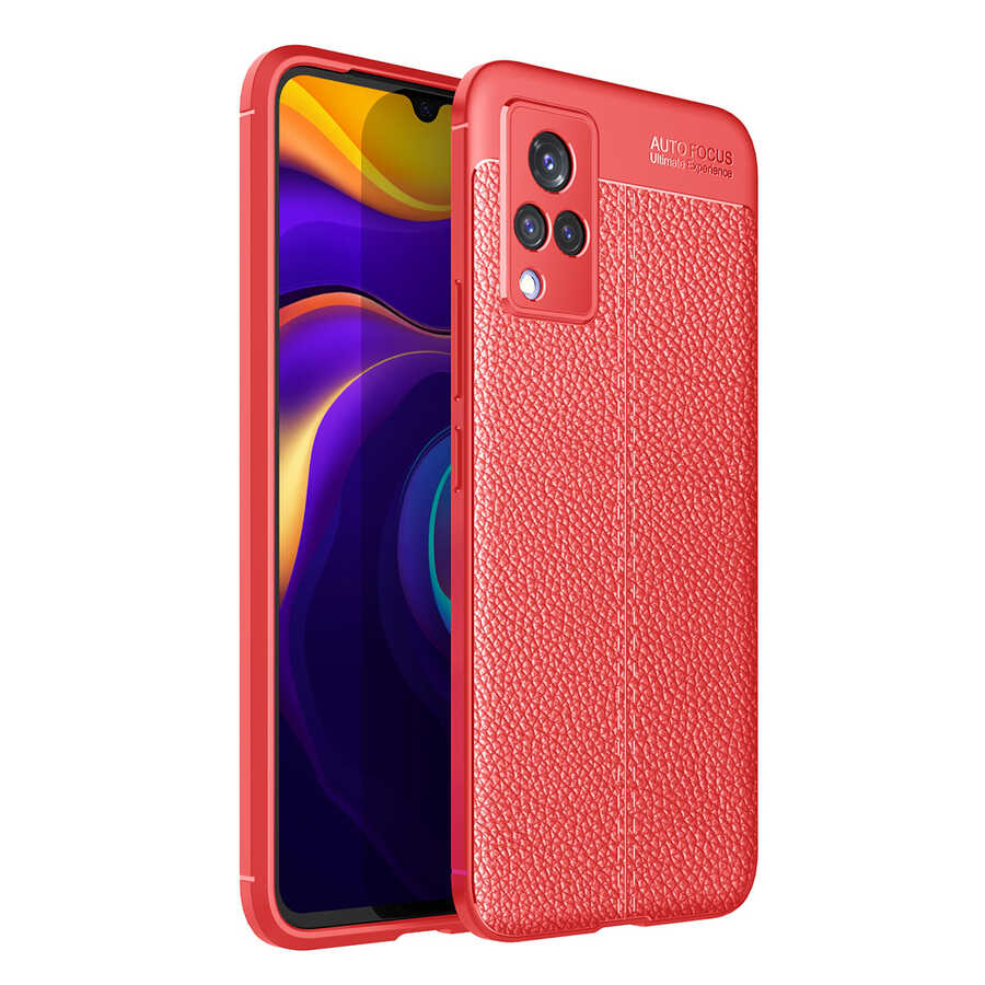 Vivo V21 Uyumlu Kılıf Zore Niss Silikon Kapak