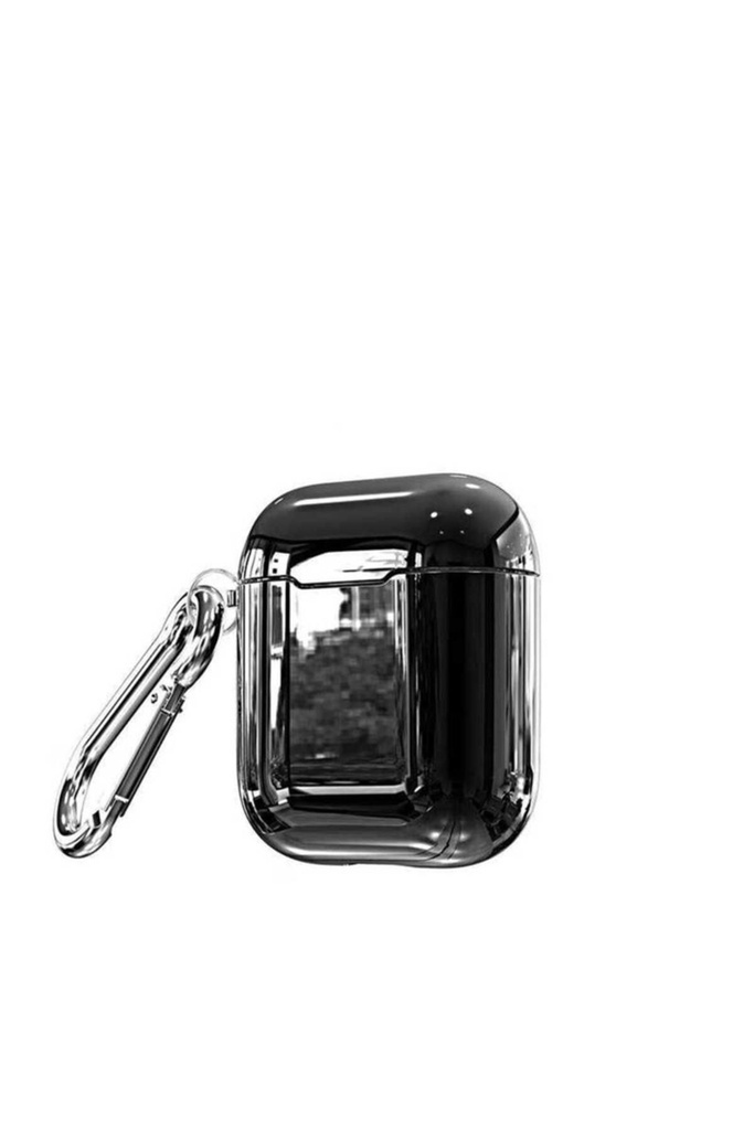 [RNZ-TA34083] Apple Airpods Uyumlu Kılıf Zore Airbag 08 Silikon (Siyah)