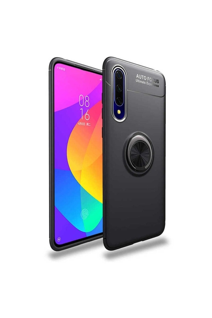 [RNZ-TA34190] Huawei P Smart Pro 2019 Uyumlu Kılıf Zore Ravel Silikon Kapak (Siyah)