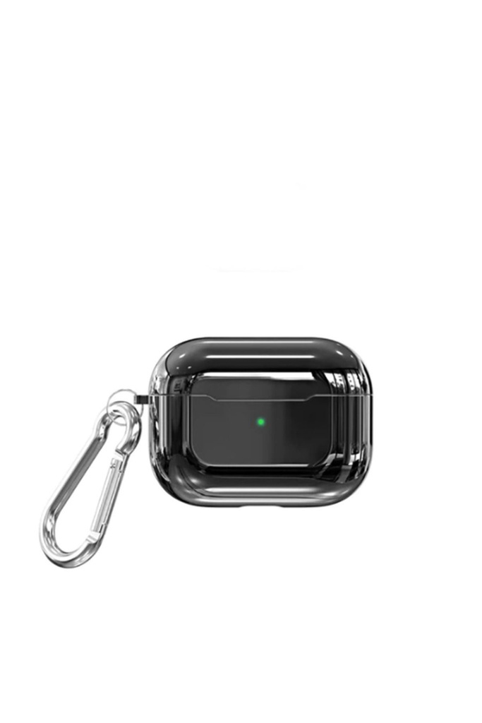 [RNZ-TA36076] Apple Airpods Pro Uyumlu Kılıf Zore Airbag 06 Silikon (Siyah)