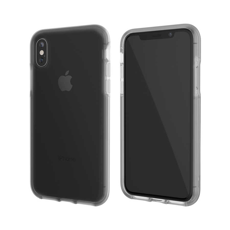 [RNZ-TA35907] Apple iPhone XS Uyumlu UR Ice Cube Kapak (Siyah)