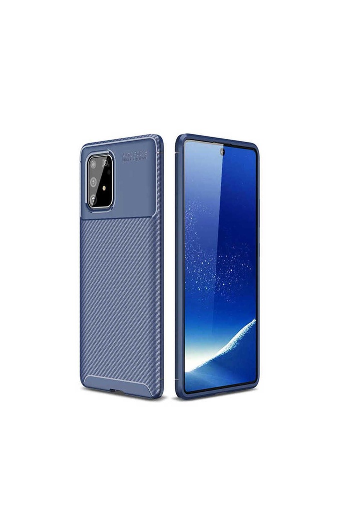 Samsung Galaxy A91 (S10 Lite) Uyumlu Kılıf Zore Negro Silikon Kapak