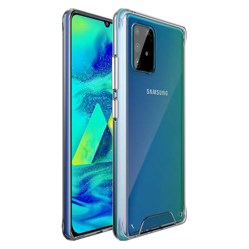 Samsung Galaxy A91 (S10 Lite) Uyumlu Zore Gard Silikon
