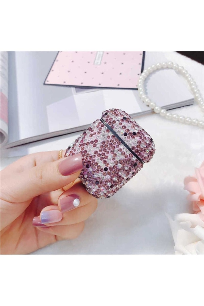 Apple Airpods Uyumlu Kılıf Zore Diamond Silikon