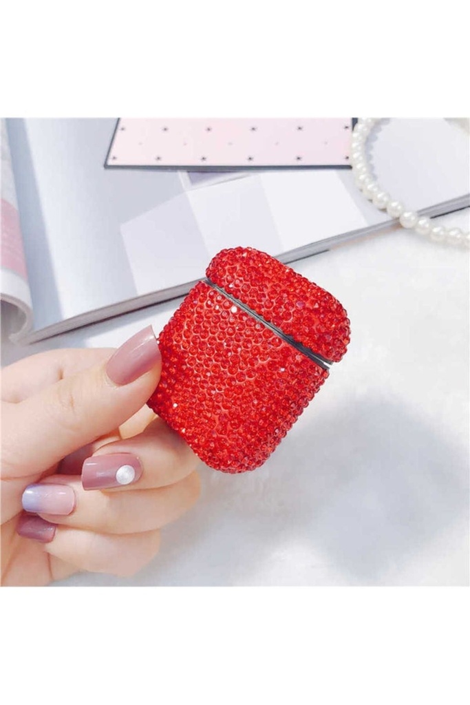 [RNZ-TA34312] Apple Airpods Uyumlu Kılıf Zore Diamond Silikon (NO5)
