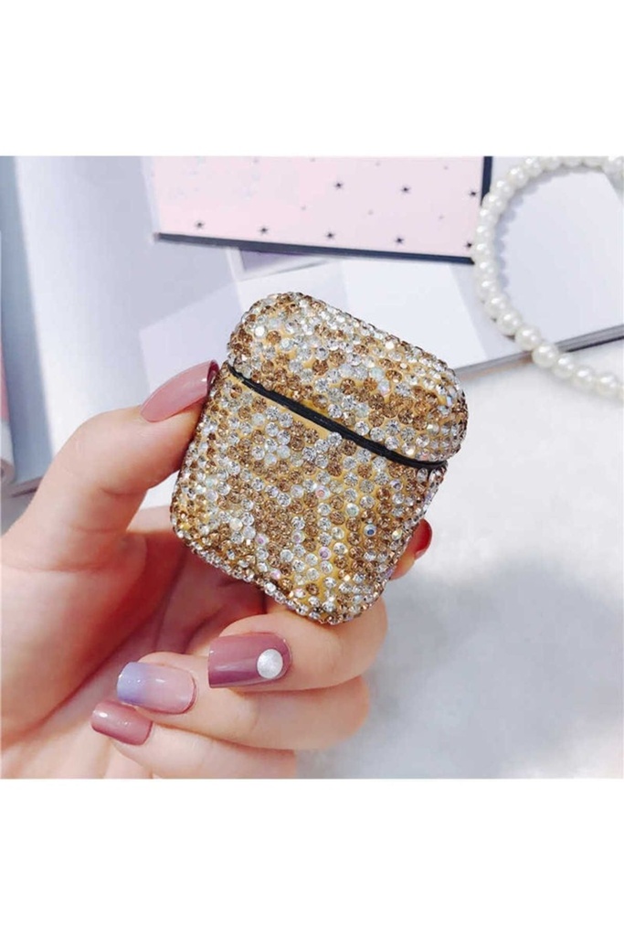 Apple Airpods Uyumlu Kılıf Zore Diamond Silikon
