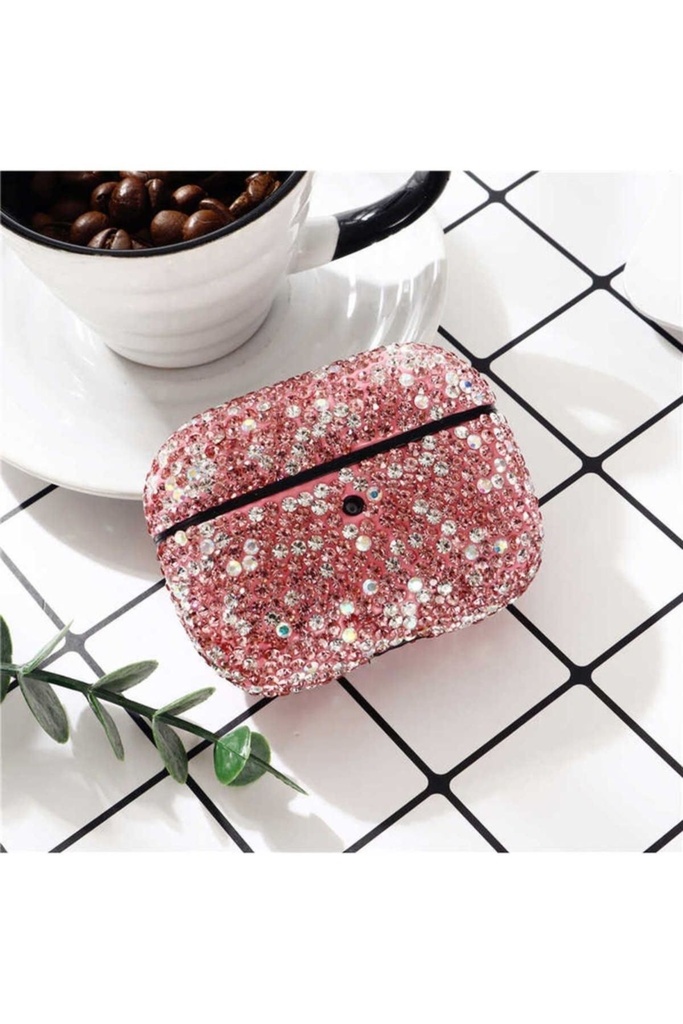 Apple Airpods Pro Uyumlu Kılıf Zore Diamond Silikon