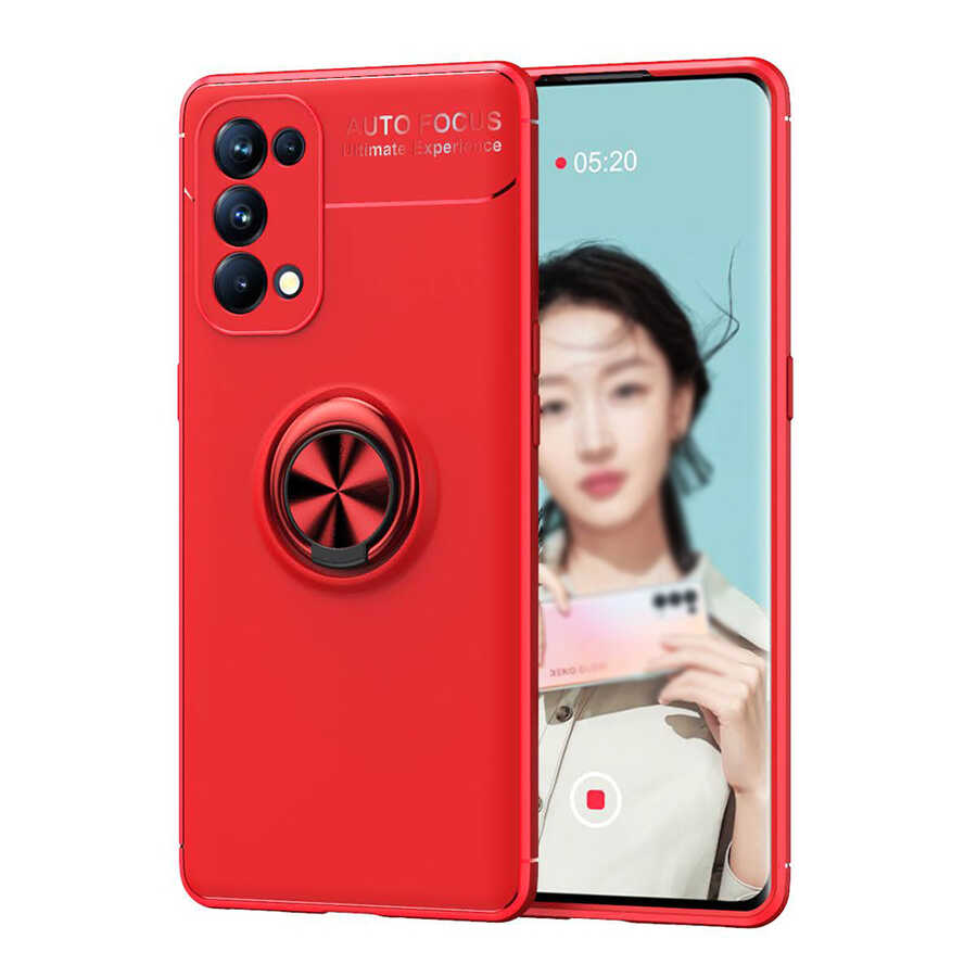 Oppo Reno 5 5G Uyumlu Kılıf Zore Ravel Silikon Kapak