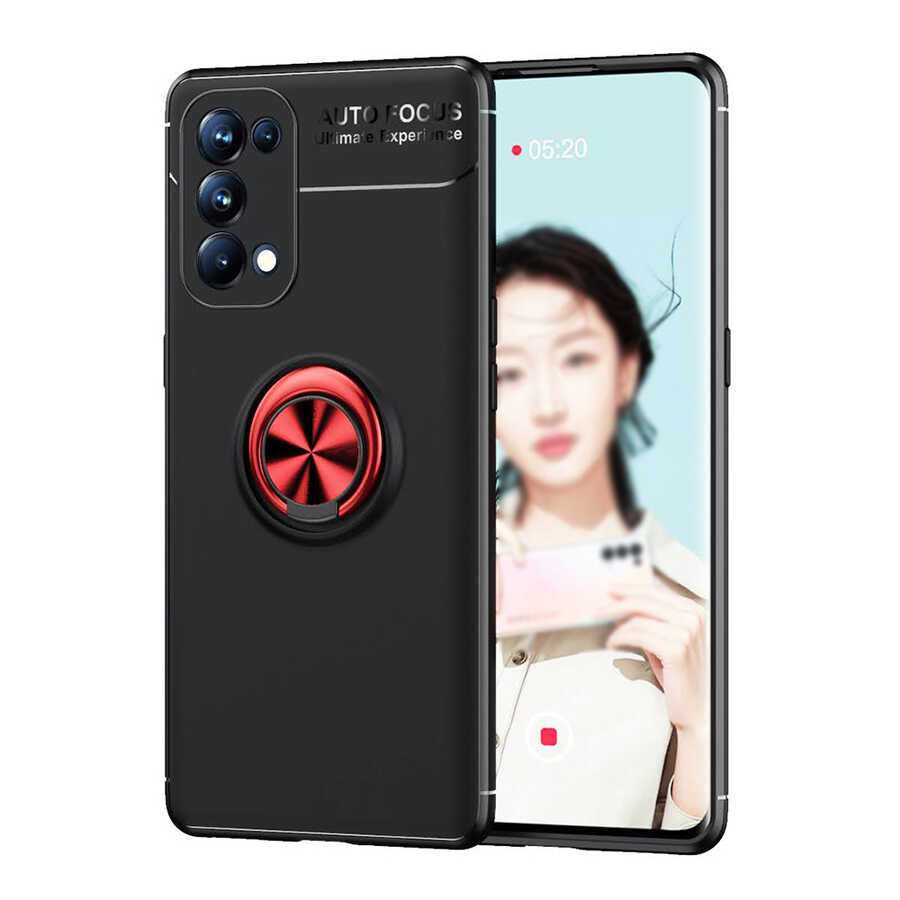 Oppo Reno 5 5G Uyumlu Kılıf Zore Ravel Silikon Kapak