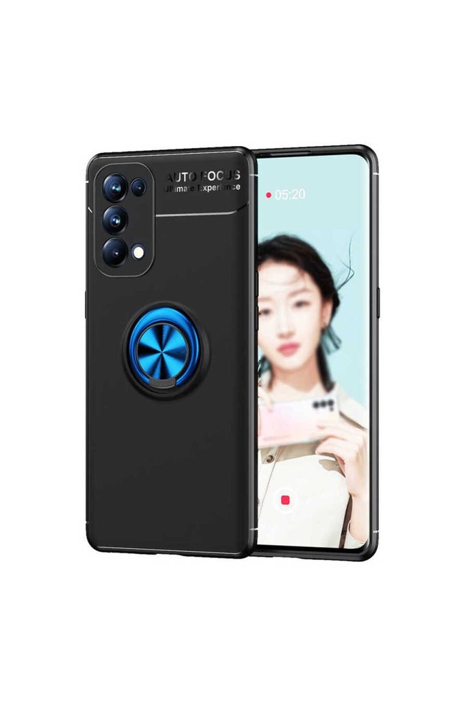 Oppo Reno 5 5G Uyumlu Kılıf Zore Ravel Silikon Kapak