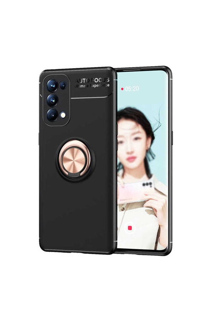 Oppo Reno 5 5G Uyumlu Kılıf Zore Ravel Silikon Kapak