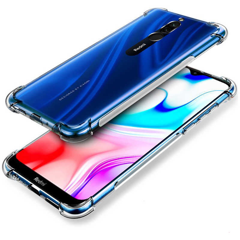 [RNZ-TA35057] Xiaomi Redmi 8 Uyumlu Kılıf Zore Nitro Anti Shock Silikon