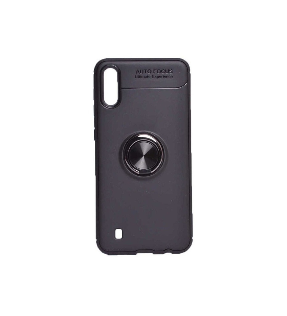 [RNZ-TA35040] Samsung Galaxy A01 Uyumlu Kılıf Zore Ravel Silikon Kapak (Siyah)