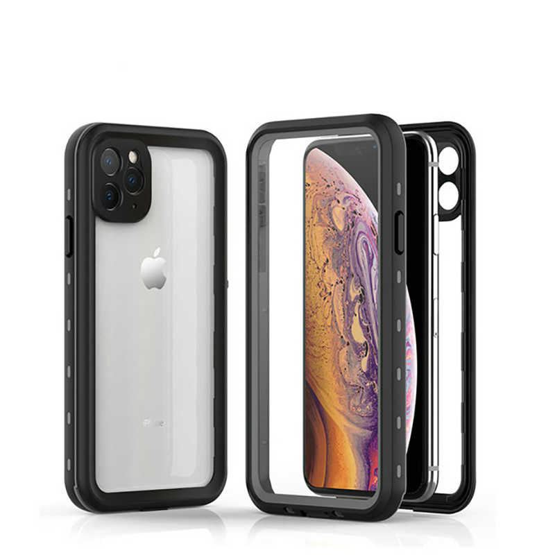 [RNZ-TA35169] Apple iPhone 11 Pro Max Uyumlu Kılıf 1-1 Su Geçirmez Kılıf