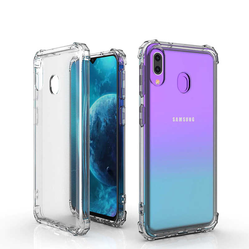 [RNZ-TA35292] Samsung Galaxy A20 Uyumlu Kılıf Zore Nitro Anti Shock Silikon