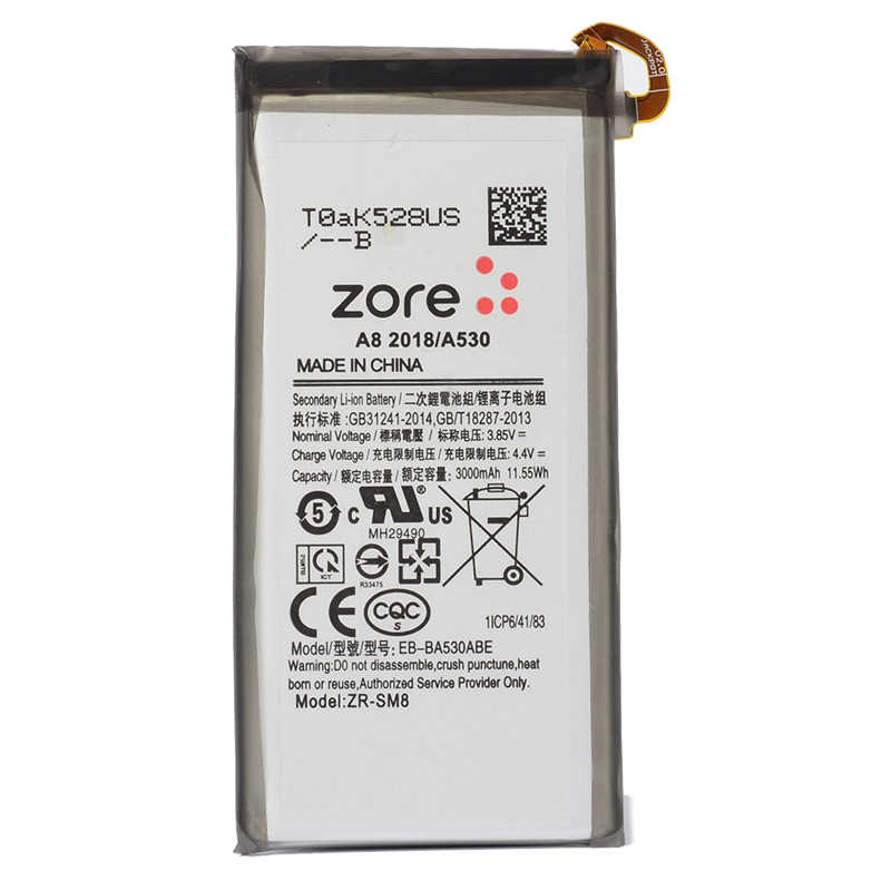 [RNZ-T11615] Samsung Galaxy A8 2018 Uyumlu Zore Tam Orjinal Batarya