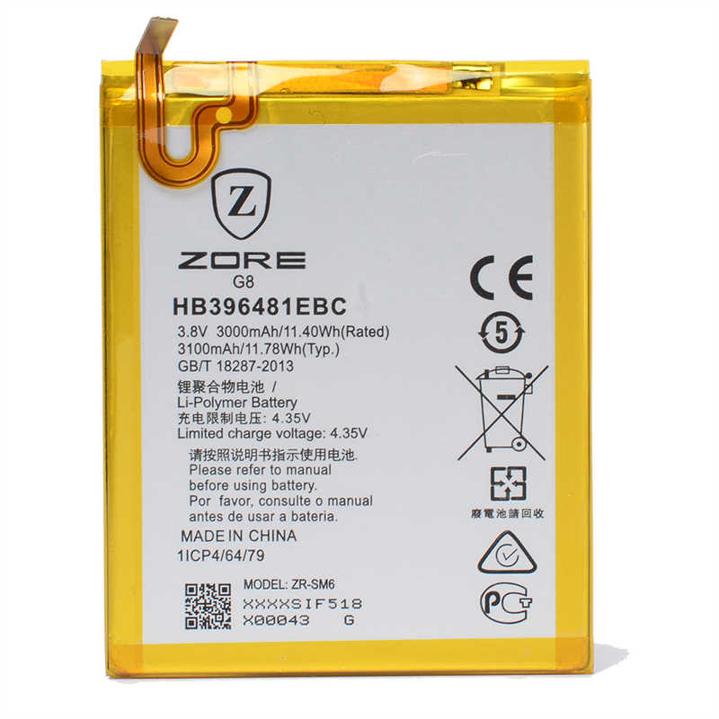 [RNZ-T11616] Huawei Ascend G8 Uyumlu Zore Tam Orjinal Batarya