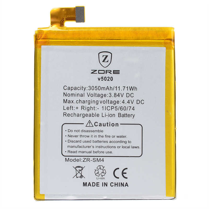 [RNZ-T11624] Vestel Venüs V3 5020 Uyumlu Zore Tam Orjinal Batarya