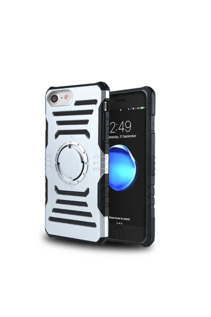 Apple iPhone 7 Uyumlu Kılıf Zore 2 in 1 Kol Bandı