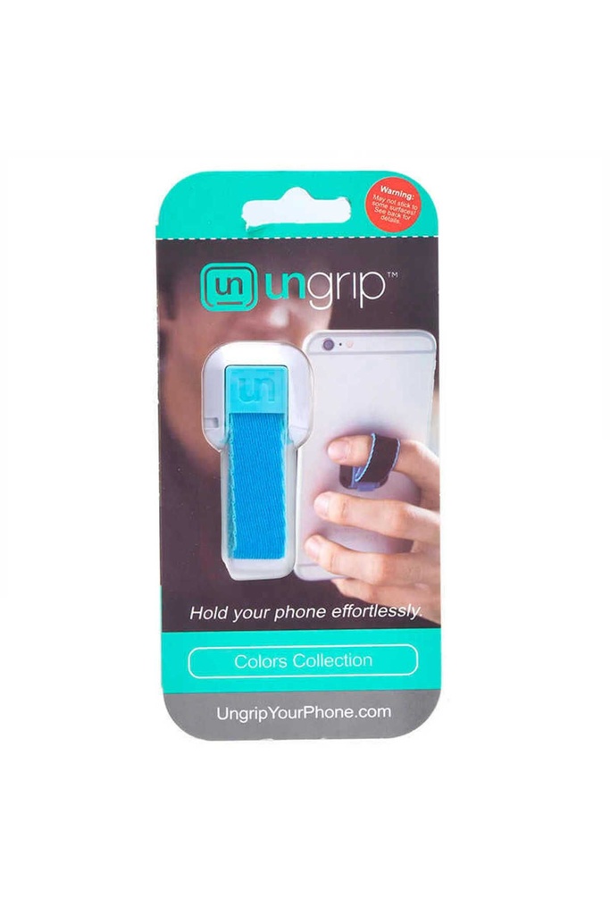 [RNZ-TA35645] Zore Ungrip Parmak Telefon Lastiği (Mavi)