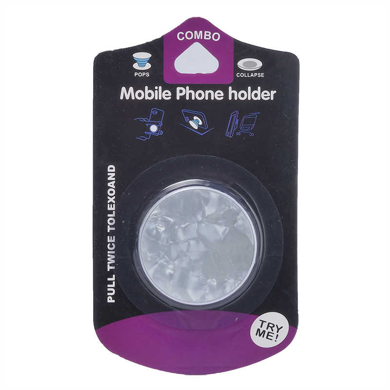 [RNZ-TA35700] Zore P Soket 12 Telefon Standı (Gri)