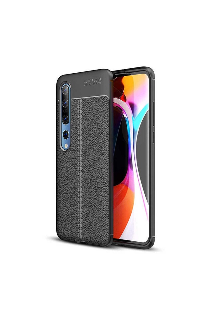[RNZ-TA35983] Xiaomi Mi 10 Uyumlu Kılıf Zore Niss Silikon Kapak (Siyah)