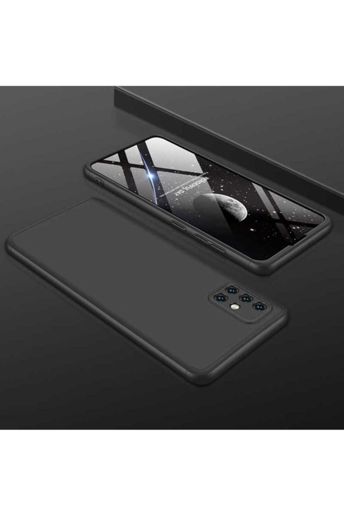 [RNZ-TA35987] Samsung Galaxy A71 Uyumlu Kılıf Zore Ays Kapak (Siyah)
