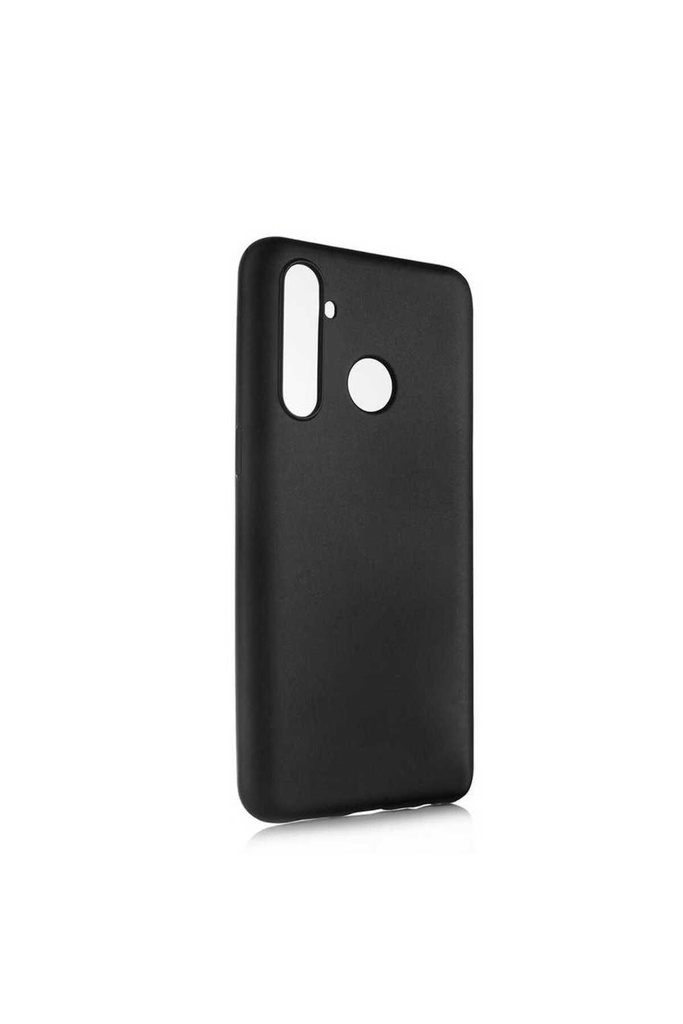 [RNZ-TA36209] Realme 5 Pro Uyumlu Kılıf Zore Premier Silikon Kapak (Siyah)