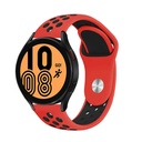 Samsung Gear S3 22mm Uyumlu Kordon Silikon Esnek Yumuşak Delikli Spor KRD-02 Kayış