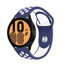 Samsung Gear S3 22mm Uyumlu Kordon Silikon Esnek Yumuşak Delikli Spor KRD-02 Kayış