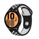 Samsung Gear S3 22mm Uyumlu Kordon Silikon Esnek Yumuşak Delikli Spor KRD-02 Kayış