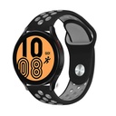 Samsung Gear S3 22mm Uyumlu Kordon Silikon Esnek Yumuşak Delikli Spor KRD-02 Kayış