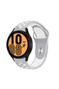 Samsung Gear S2 (20mm) Uyumlu Kordon Silikon Esnek Yumuşak Delikli Spor KRD-02 Kayış