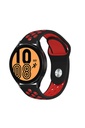 Samsung Gear S2 (20mm) Uyumlu Kordon Silikon Esnek Yumuşak Delikli Spor KRD-02 Kayış