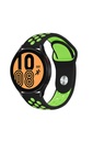Samsung Gear S2 (20mm) Uyumlu Kordon Silikon Esnek Yumuşak Delikli Spor KRD-02 Kayış