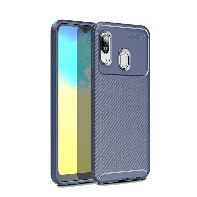 Samsung Galaxy A20E Uyumlu Kılıf Zore Negro Silikon Kapak