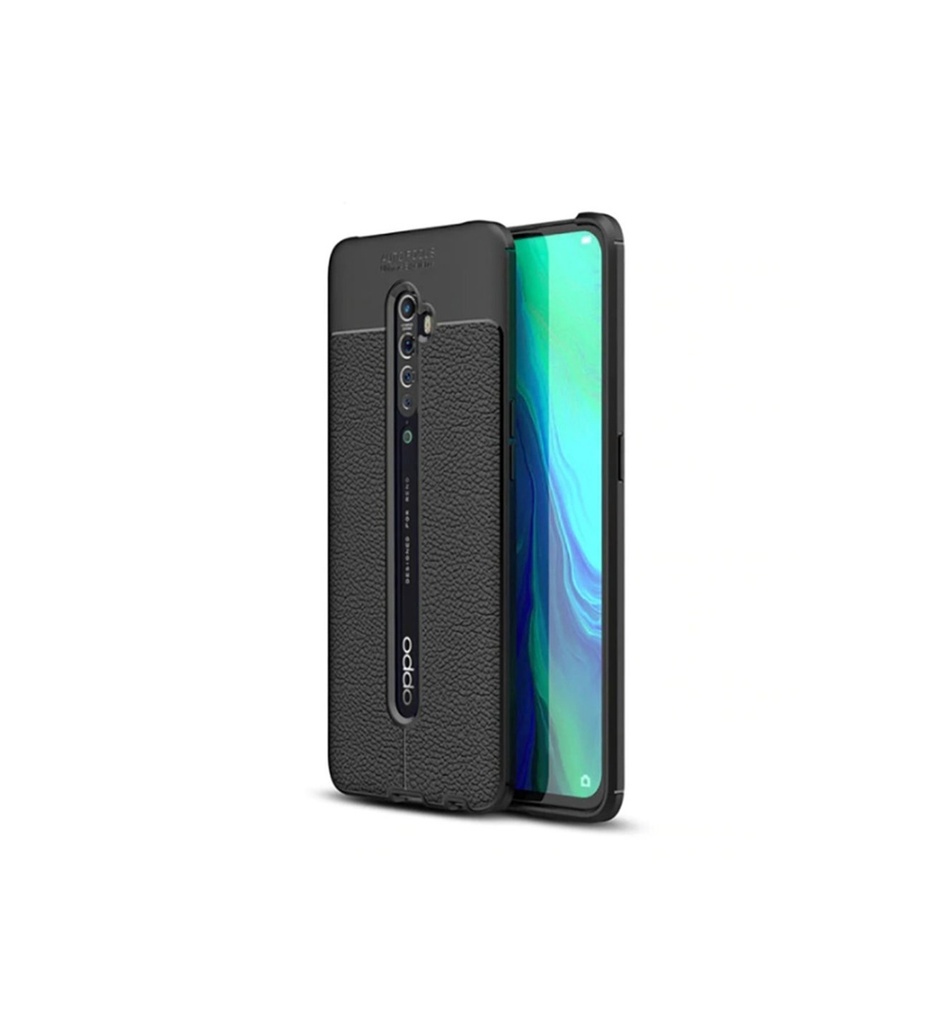 [RNZ-TA36239] Oppo Reno 2Z Uyumlu Kılıf Zore Niss Silikon Kapak (Siyah)