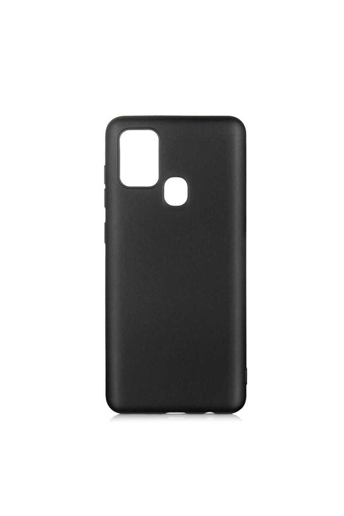 [RNZ-TA39970] Samsung Galaxy A21S Uyumlu Kılıf Zore Premier Silikon Kapak (Siyah)