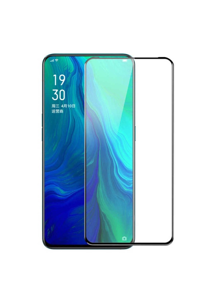 Oppo Reno Z Uyumlu Zore Kenarları Kırılmaya Dayanıklı Cam Ekran Koruyucu