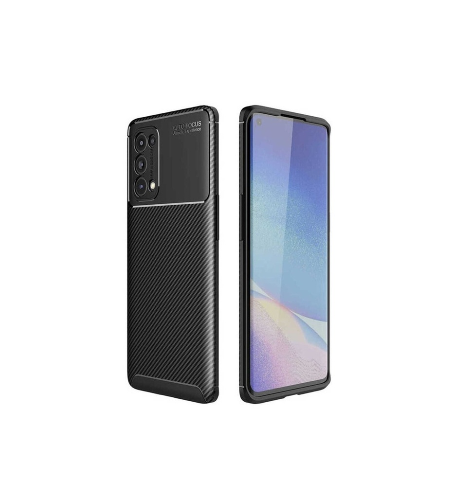[RNZ-TA49677] Oppo Reno 5 Pro 5G Uyumlu Kılıf Zore Negro Silikon Kapak (Siyah)
