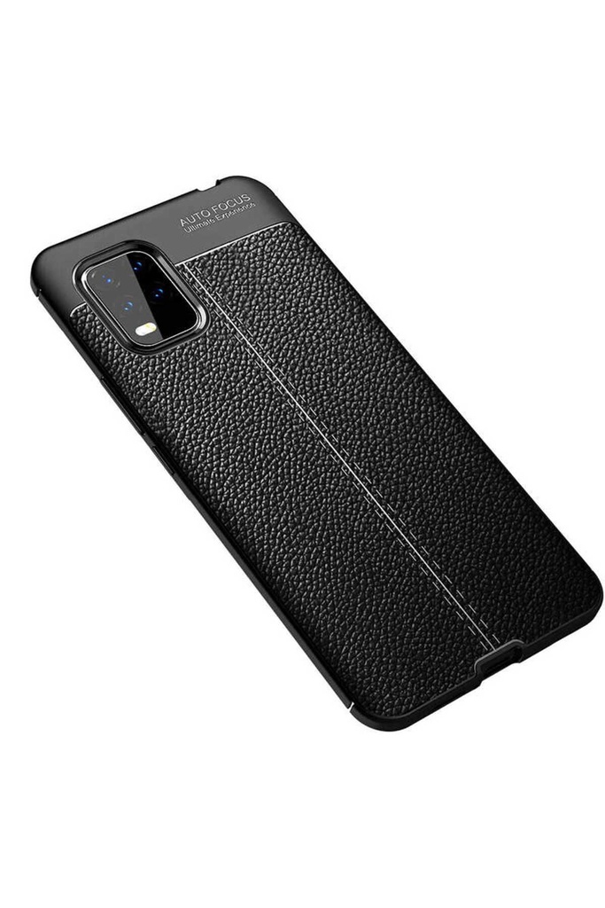 [RNZ-TA38467] Xiaomi Mi 10 Lite Uyumlu Kılıf Zore Niss Silikon Kapak (Siyah)