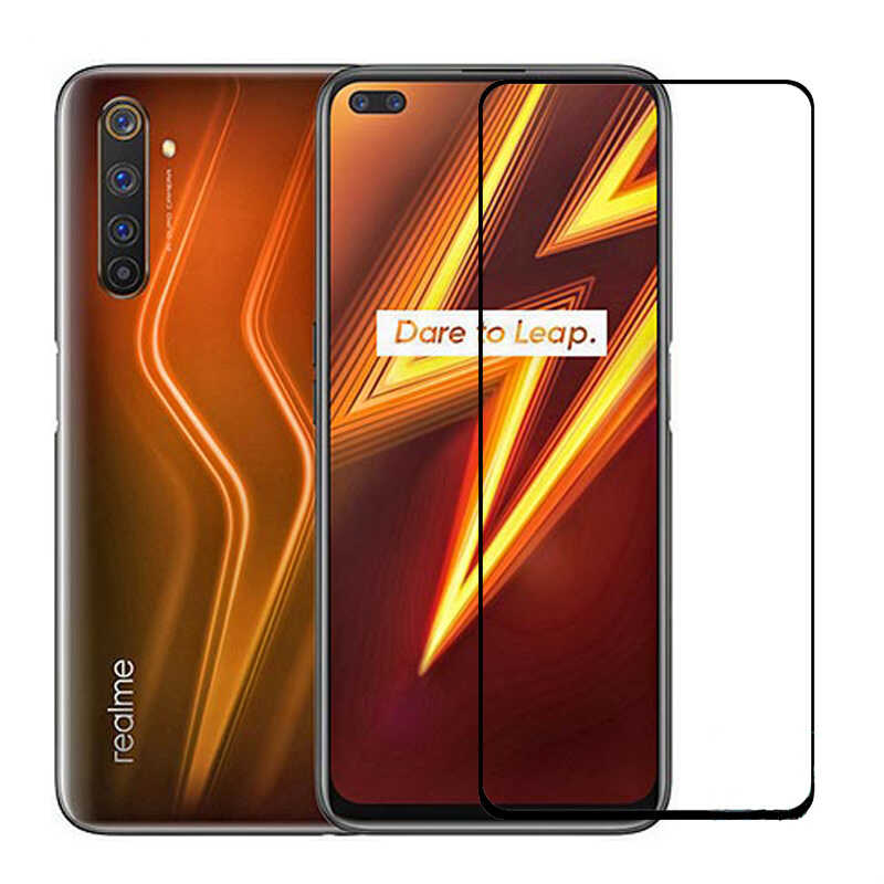 [RNZ-TA37131] Realme 6 Pro Uyumlu Zore Kenarları Kırılmaya Dayanıklı Cam Ekran Koruyucu