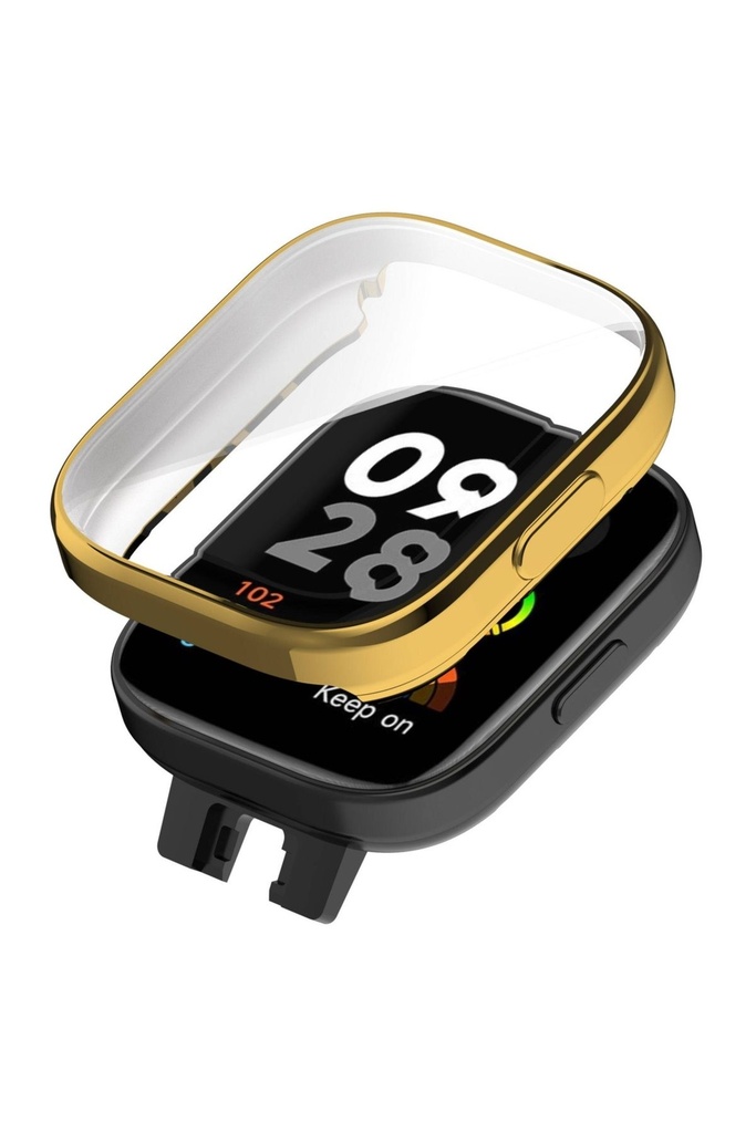 Xiaomi Redmi Watch 3 Uyumlu 360 Derece Korumalı Kasa ve Ekran Koruyucu Zore Watch Gard 30