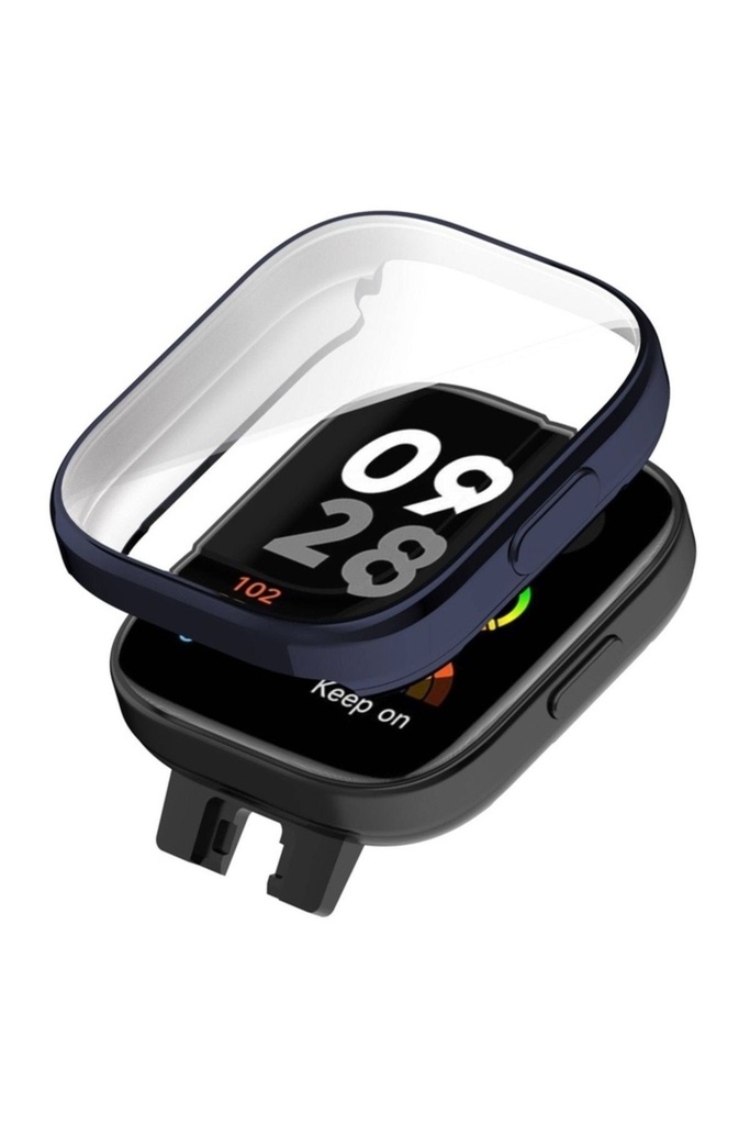 Xiaomi Redmi Watch 3 Uyumlu 360 Derece Korumalı Kasa ve Ekran Koruyucu Zore Watch Gard 30