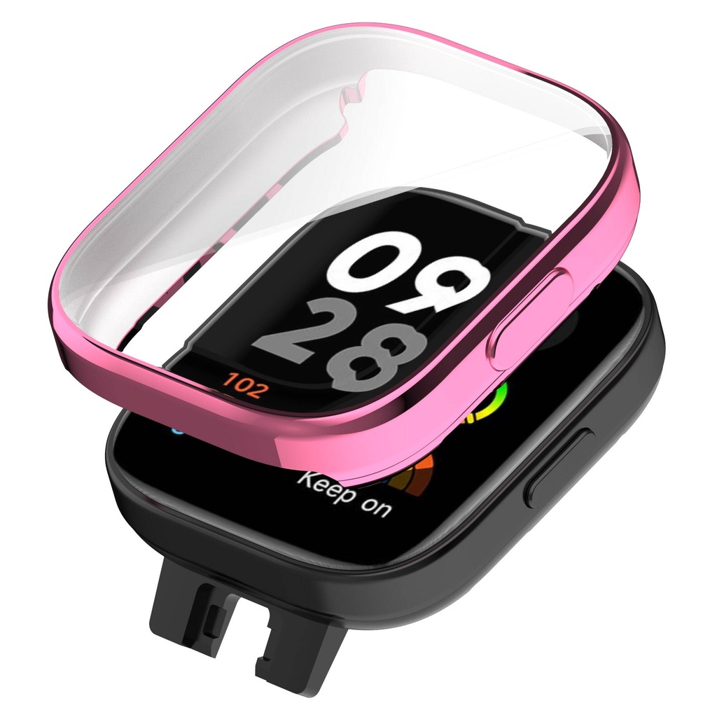 Xiaomi Redmi Watch 3 Uyumlu 360 Derece Korumalı Kasa ve Ekran Koruyucu Zore Watch Gard 30