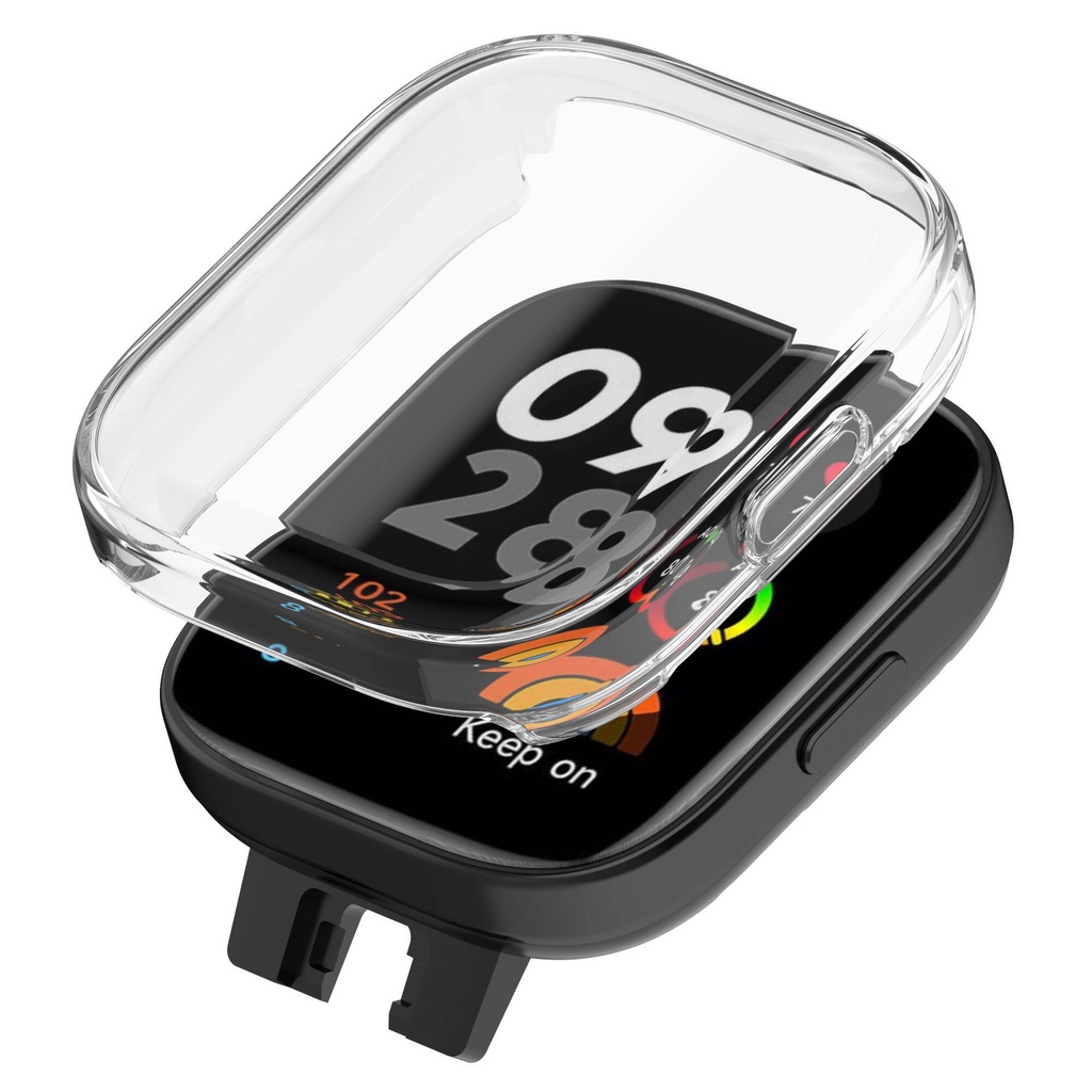 Xiaomi Redmi Watch 3 Uyumlu 360 Derece Korumalı Kasa ve Ekran Koruyucu Zore Watch Gard 30