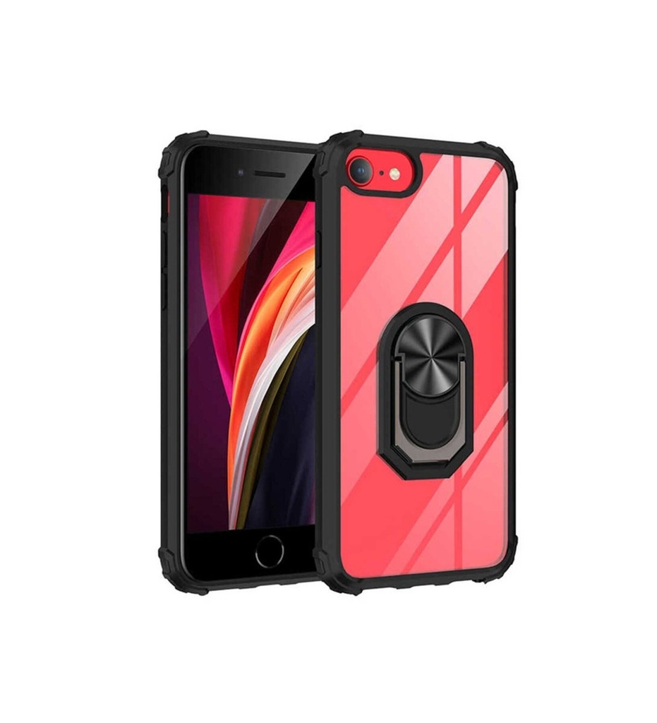 [RNZ-TA37864] Apple iPhone SE 2020 Uyumlu Kılıf Zore Mola Kapak (Siyah)